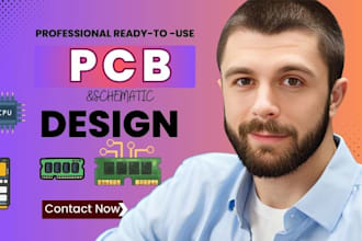 design multilayer pcb custom pcb schematic circuit pcb layout manufacture ready