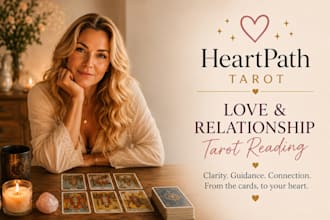 provide a detailed love and relationship tarot reading
