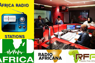 officially play your song on nigeria ghana and south africa radio stations