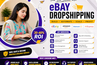 be your VA for ebay dropshipping store manager for usa uk and australia