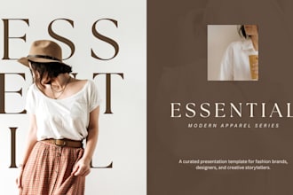 create a high net worth investor deck for a premium clothing brand