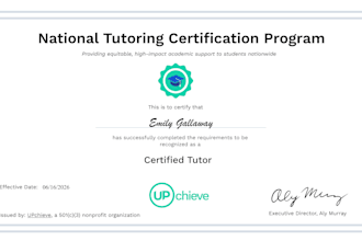 tutor students in science, history, and basic math