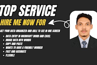 do accurate data entry, data typing and copy paste