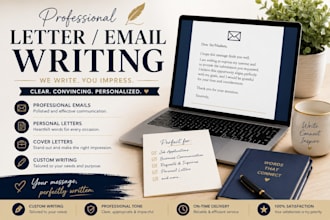 write professional and personal letters for any purpose