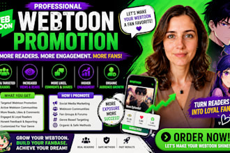 webtoon promotion for manga webtoon comic tapas webcomics for massive readers