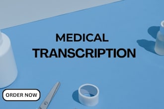 trancsribe professional healthcare audio to video