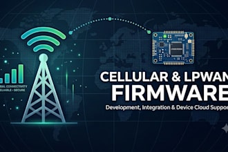 build cellular iot firmware for lte m, nbiot and 2g 3g modules