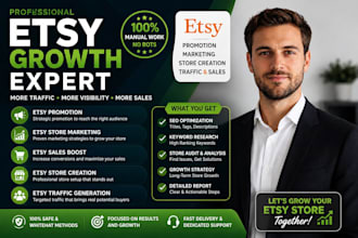 do esty promotion esty store marketing esty sales esty creation esty traffic