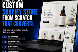 build custom shopify store that converts