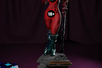 3dprint and paint your nsfw model