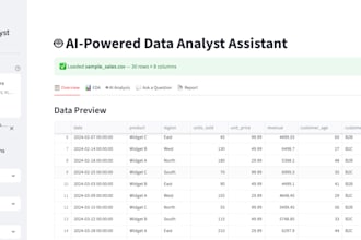 build an interactive streamlit data dashboard