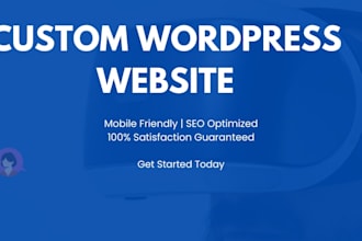 design a professional wordpress website using elementor