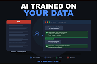 build rag system,  zapier , make ai automation workflows