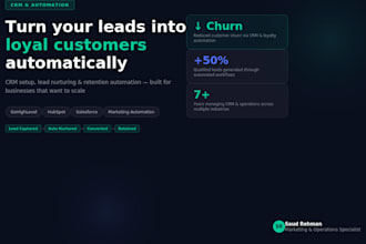 build CRM workflows and automations to increase sales