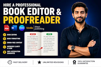 do book and ebook formatting, KDP formatting and book proofreading