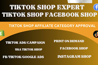 setup tiktok shop affiliate tiktok shop category approval