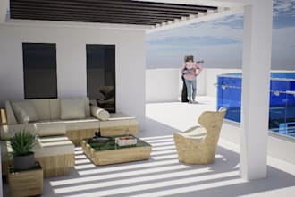 create realistic 3d room designs