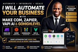 automate your business with make com zapier vapi ai gohighlevel make com expert