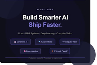 built llm, rag system, and ai solution