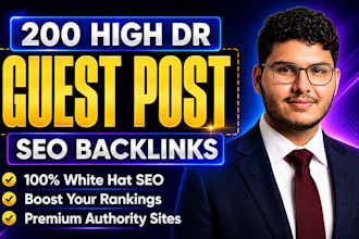write and publish high da DR tech guest post dofollow backlink real traffic