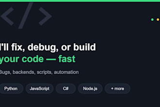 fix, or build software in any programming language