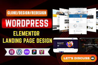 design sales funnel landing page figma to wordpress