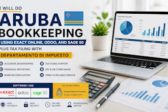 do aruba bookkeeping using exact online,tax filing with departamento di impuesto