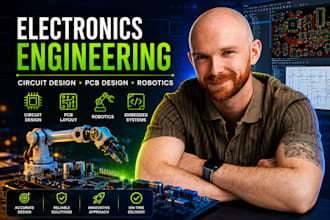 do electronics engineering circuit design, pcb electrical engineering, robotics