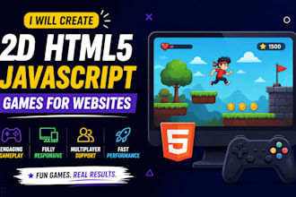 create HTML5 javascript games for websites
