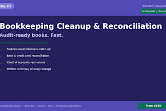 fix and reconcile your books