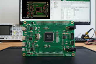 circuit design, pcb design, create gerber and bom files