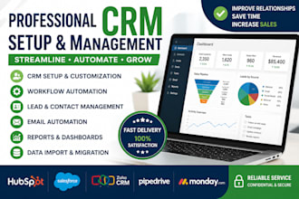 set up and customize your CRM for business growth