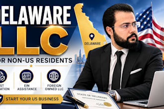 form your delaware llc and obtain ein for non US residents