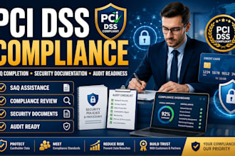 help with pci dss compliance, saq completion and security documentation