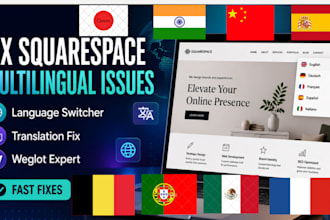 fix squarespace multilingual website and language switcher issues