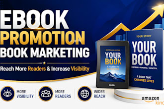 do amazon book promotion, viral book marketing and book advert