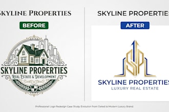 redesign, modernize, and improve your existing logo