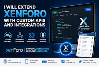 extend xenforo with custom apis and integrations