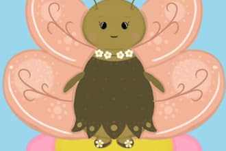 draw cute custom animal illustrations
