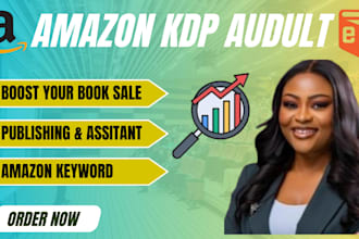 do KDP sales improvement audit, amazon kindle optimization and book ranking