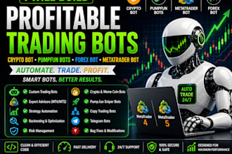 profitable trading bot crypto bot pumpfun bot forex ea