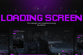 create fivem logo banner and loading screen, discord banner and server branding