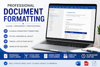 professionally format your word document