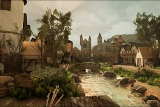 design professional levels, map and environment in unreal engine 5