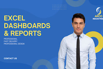 build excel reports, trackers and dashboards