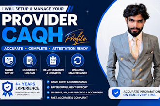 setup your provider caqh