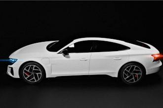produce a realistic automotive car render of your car