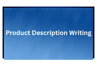 write product description in english and urdu