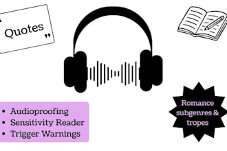 proof listen to audio books for errors