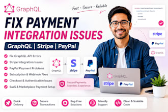 fix graphql payment gateway, stripe and paypal integration issues